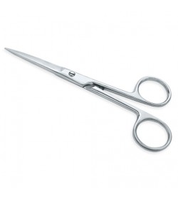 Barber Scissors Surgical Type     One Blade Micro Serrated