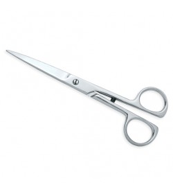 Barber Scissors One Blade Micro Serrated