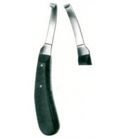 With wooden handle left & right side