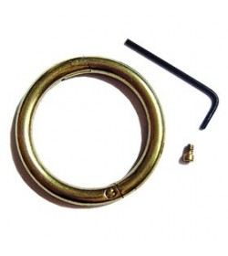 Bull Ring - Brass - Small 2 1/2" X 5/16"