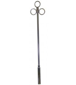 18"x1/2" Balling Gun w/ Chrome Plated Head